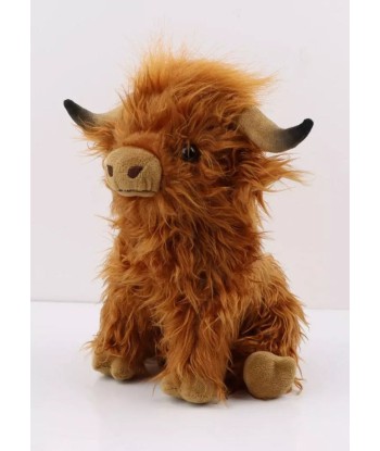 Peluche Vache des Highlands Écossaise pas cher 