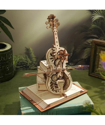 Puzzle 3D en bois - Boîte à musique violoncelle Comparez et commandez 