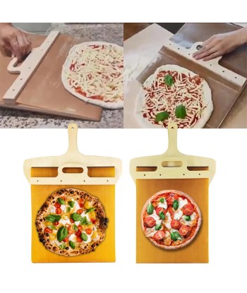 PizzArte Genius - Pelle à Pizza Intelligente Italienne hantent personnes