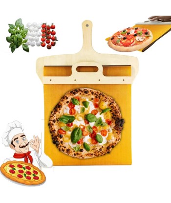 PizzArte Genius - Pelle à Pizza Intelligente Italienne hantent personnes