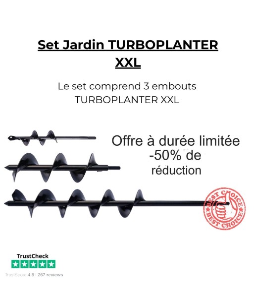 Set Jardin TURBOPLANTER XXL suggérées chez