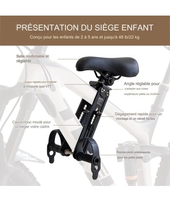 Siège Enfant Avant pour Vélo de votre