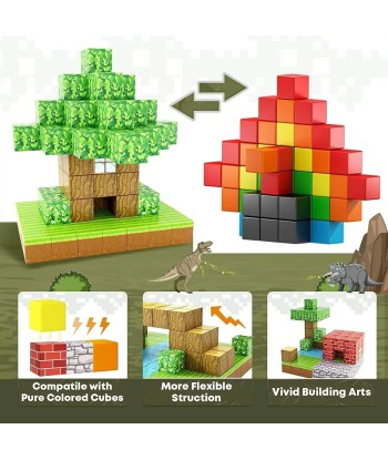 Blocs Magnétiques Éducatifs Amélioration de cerveau avec